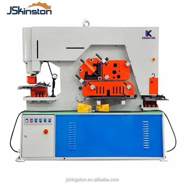 Kingston Brand Double Cylinder Hydraulic Ironworker Machine KIW-120 - Image 2
